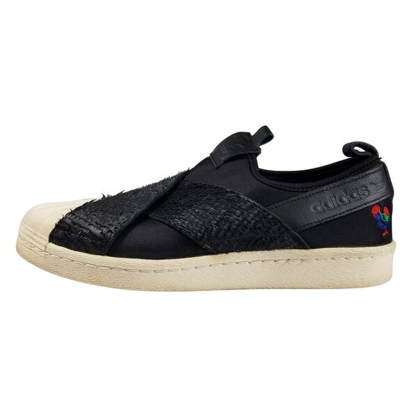 Adidas Super Star Black White Year of the Rooster Sneakers Limited Edition 10 - Picture 1 of 7
